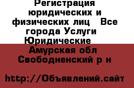 Регистрация юридических и физических лиц - Все города Услуги » Юридические   . Амурская обл.,Свободненский р-н